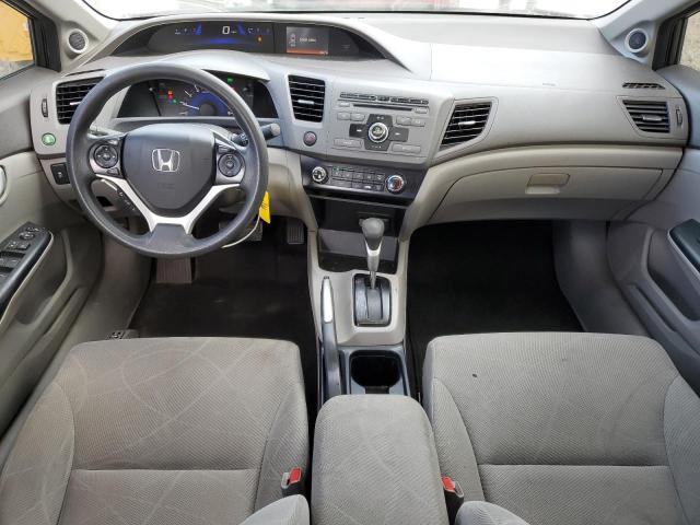 JHMFB2F86CS002419 - 2012 HONDA CIVIC EX ნაცრისფერი ფოტო 8