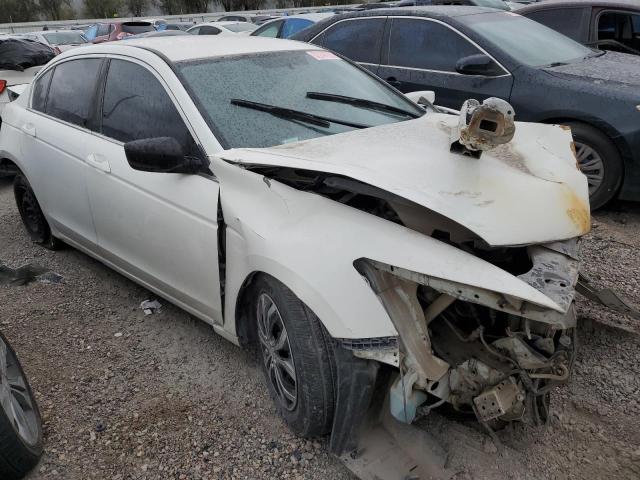 1HGCP2F35CA022078 - 2012 HONDA ACCORD LX WHITE photo 4