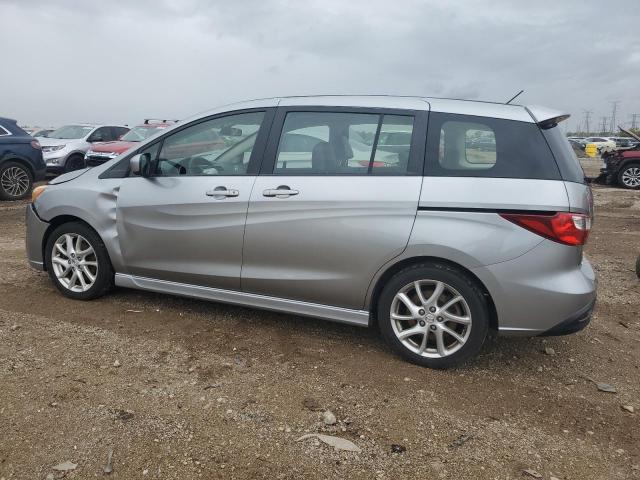 JM1CW2DL8C0136697 - 2012 MAZDA 5 SILVER photo 2