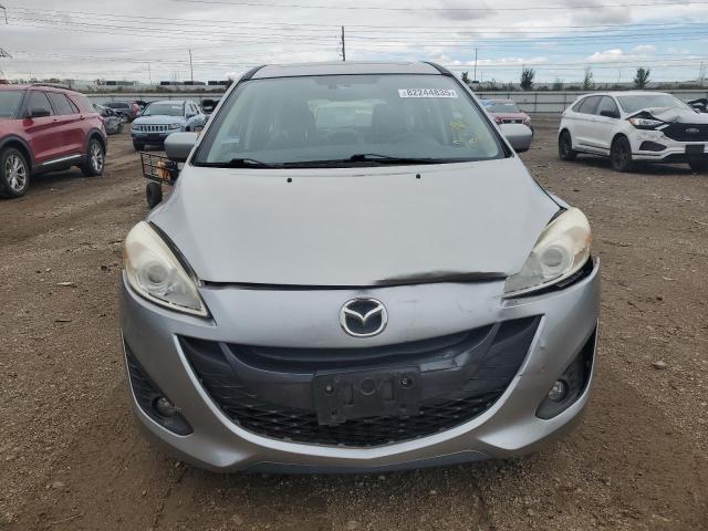 JM1CW2DL8C0136697 - 2012 MAZDA 5 SILVER photo 5