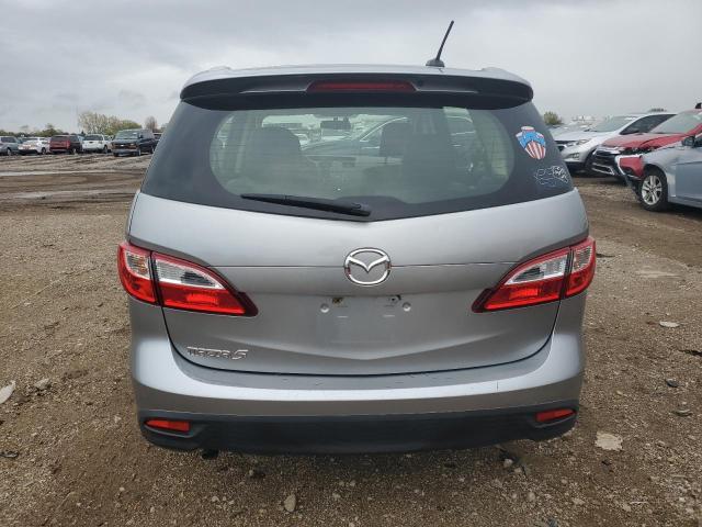 JM1CW2DL8C0136697 - 2012 MAZDA 5 SILVER photo 6