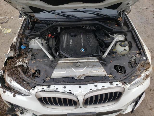 5UXTS3C50J0Y95747 - 2018 BMW X3 XDRIVEM40I WHITE photo 12