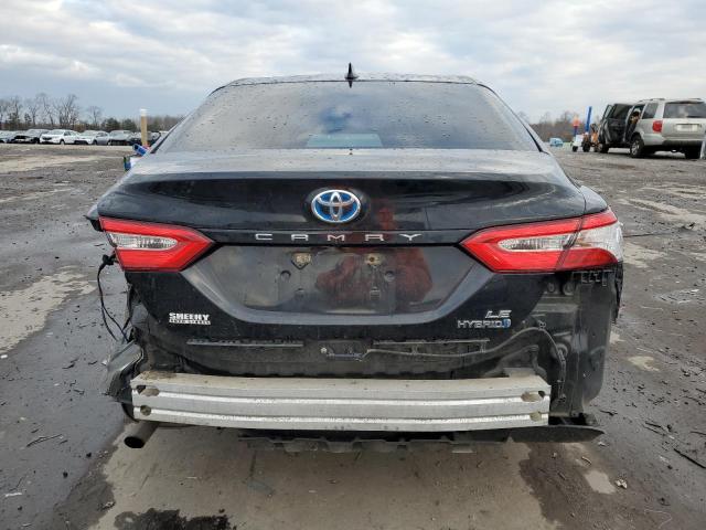 4T1B31HK5KU513814 - 2019 TOYOTA CAMRY LE BLACK photo 6