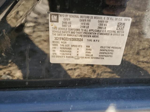 3GYFNCE31ES663524 - 2014 CADILLAC SRX PERFORMANCE COLLECTION Qara foto 13