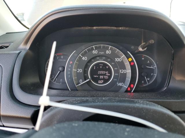 2HKRM4H57DH676988 - 2013 HONDA CR-V EX SILVER photo 9