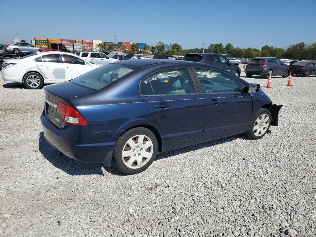 19XFA1F57BE011684 - 2011 HONDA CIVIC LX BLUE photo 3