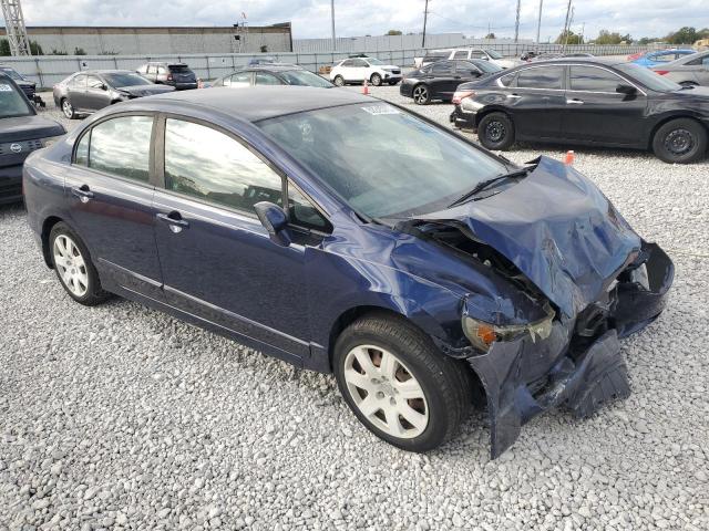 19XFA1F57BE011684 - 2011 HONDA CIVIC LX BLUE photo 4