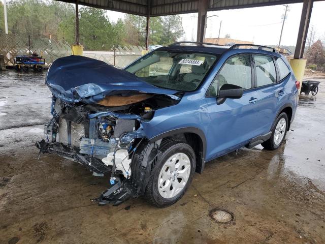 JF2SKACCXKH459766 - 2019 SUBARU FORESTER BLUE photo 1