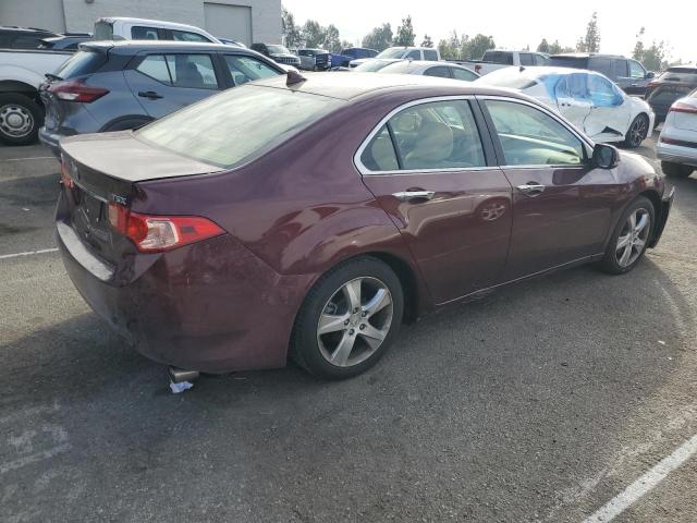 JH4CU2F69CC022993 - 2012 ACURA TSX TECH BURGUNDY photo 3