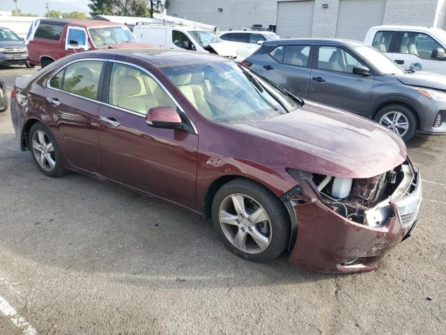 JH4CU2F69CC022993 - 2012 ACURA TSX TECH BURGUNDY photo 4