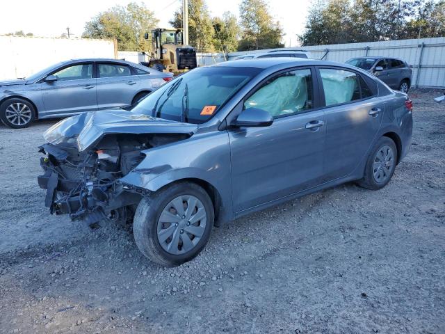 3KPA24AD7LE331984 - 2020 KIA RIO LX GRAY photo 1