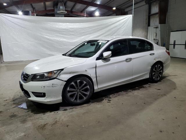 1HGCR2F56FA168361 - 2015 HONDA ACCORD SPORT WHITE photo 1