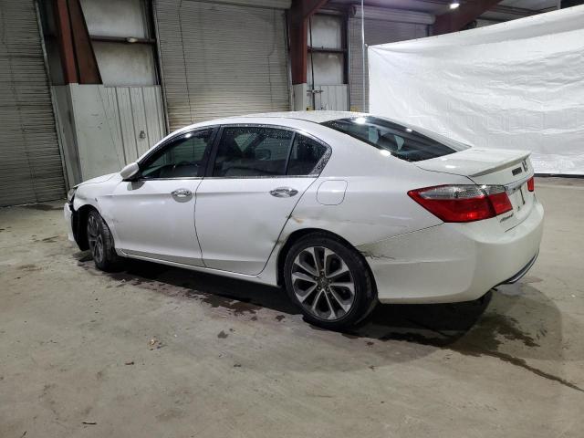 1HGCR2F56FA168361 - 2015 HONDA ACCORD SPORT WHITE photo 2