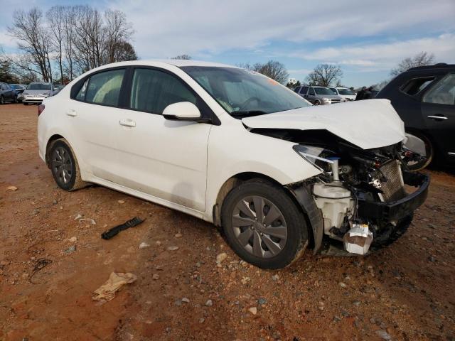 3KPA24AD2LE311156 - 2020 KIA RIO LX WHITE photo 4