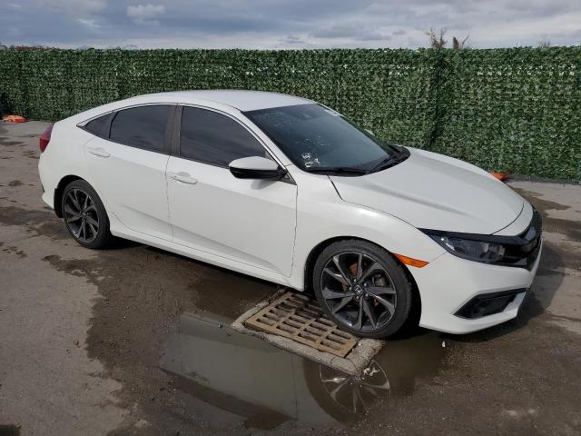 2HGFC2F83LH582624 - 2020 HONDA CIVIC SPORT WHITE photo 4