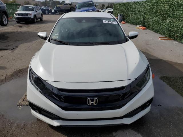2HGFC2F83LH582624 - 2020 HONDA CIVIC SPORT WHITE photo 5