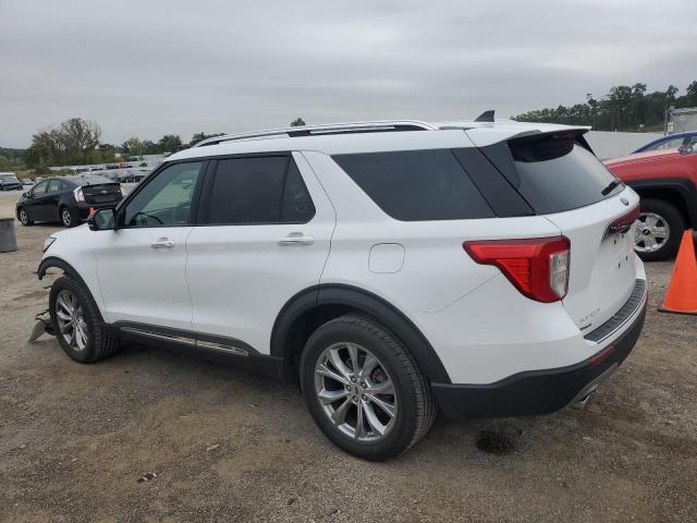 1FMSK8FH2NGA32067 - 2022 FORD EXPLORER LIMITED WHITE photo 2