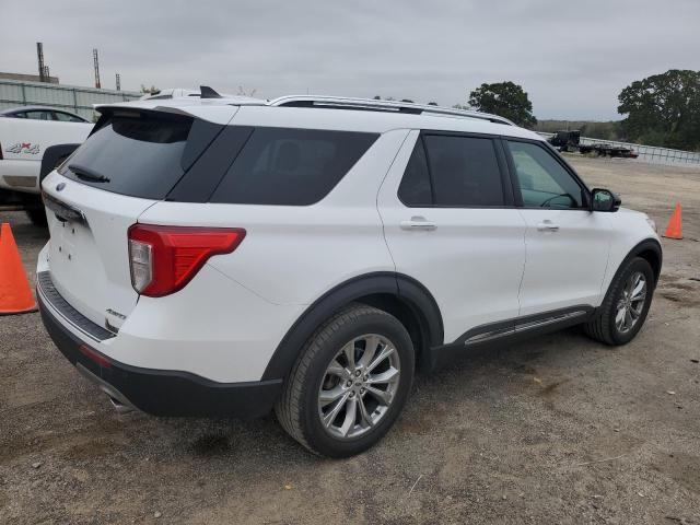 1FMSK8FH2NGA32067 - 2022 FORD EXPLORER LIMITED WHITE photo 3