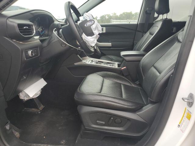 1FMSK8FH2NGA32067 - 2022 FORD EXPLORER LIMITED WHITE photo 7