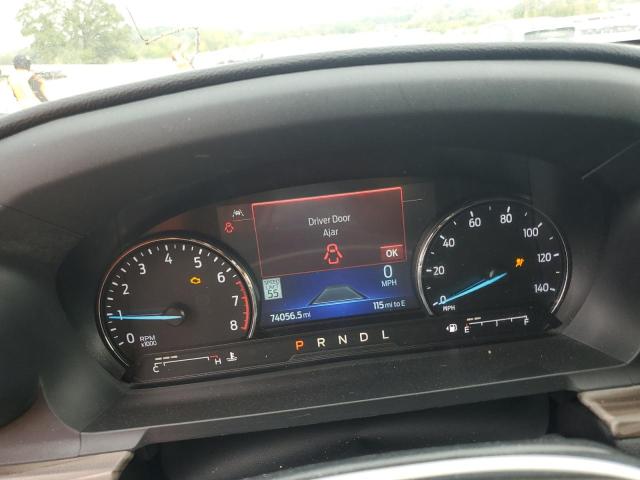 1FMSK8FH2NGA32067 - 2022 FORD EXPLORER LIMITED WHITE photo 9