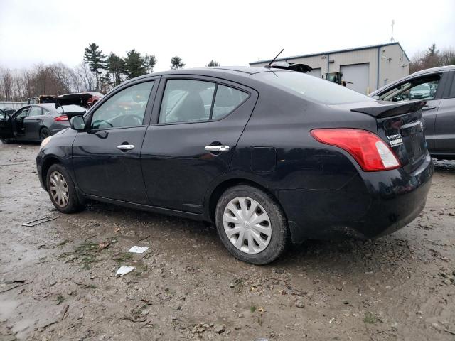 3N1CN7AP3DL889262 - 2013 NISSAN VERSA S BLACK photo 2