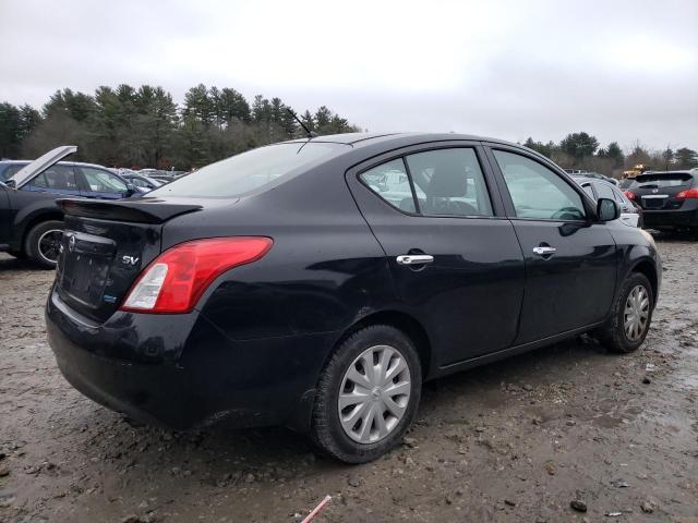 3N1CN7AP3DL889262 - 2013 NISSAN VERSA S BLACK photo 3