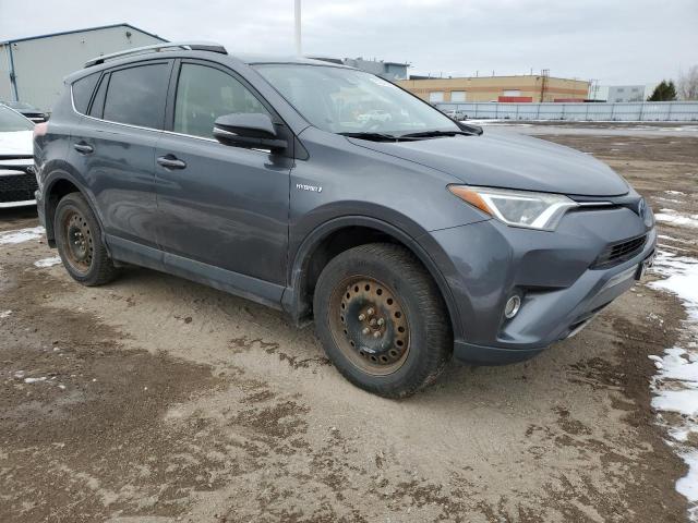 JTMRJREVXJD216042 - 2018 TOYOTA RAV4 HV LE GRAY photo 4