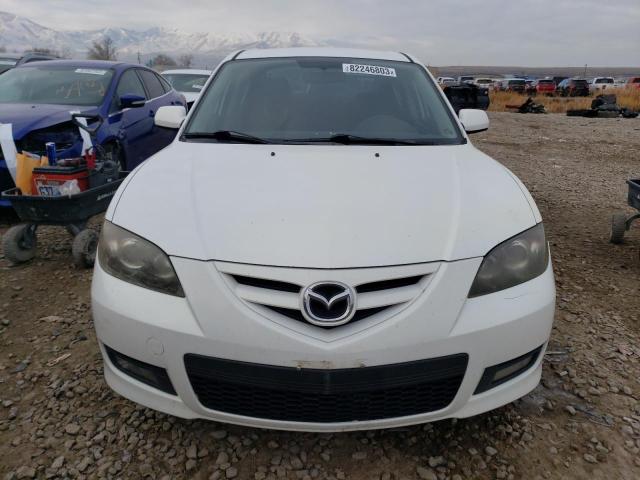 JM1BK324371645458 - 2007 MAZDA 3 S WHITE photo 5