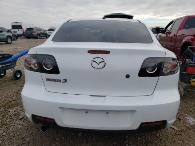 JM1BK324371645458 - 2007 MAZDA 3 S WHITE photo 6