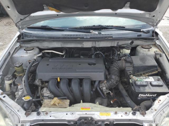 JTDBR32EX70106894 - 2007 TOYOTA COROLLA CE 银色 照片 11