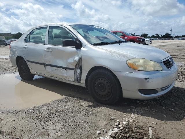 JTDBR32EX70106894 - 2007 TOYOTA COROLLA CE 银色 照片 4