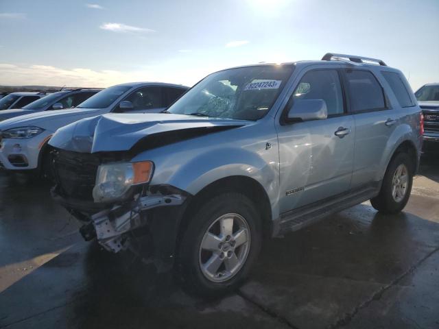 1FMCU49H58KB66043 - 2008 FORD ESCAPE HEV BLUE photo 1