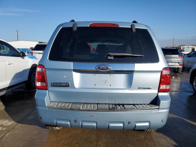 1FMCU49H58KB66043 - 2008 FORD ESCAPE HEV BLUE photo 6