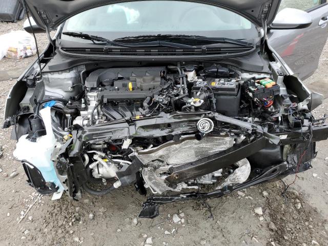 3KPA24AD9PE590692 - 2023 KIA RIO LX SILVER photo 11