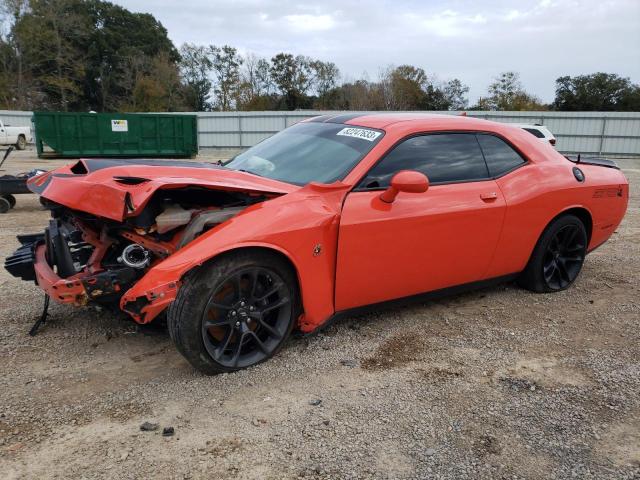 2C3CDZFJ0LH218062 - 2020 DODGE CHALLENGER R/T SCAT PACK ORANGE photo 1