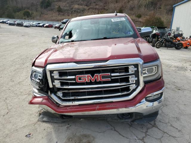 3GTU2NEC2JG468935 - 2018 GMC SIERRA K1500 SLT RED photo 5