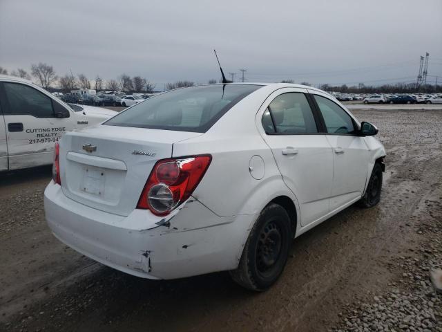 1G1JA5SH4D4169978 - 2013 CHEVROLET SONIC LS 白色 照片 3