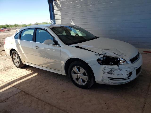 2G1WT57K091248166 - 2009 CHEVROLET IMPALA 1LT WHITE photo 4