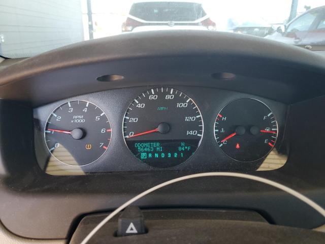 2G1WT57K091248166 - 2009 CHEVROLET IMPALA 1LT WHITE photo 9