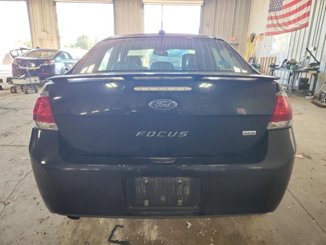 1FAHP3GN6AW198587 - 2010 FORD FOCUS SES BLACK photo 6