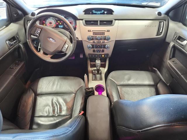 1FAHP3GN6AW198587 - 2010 FORD FOCUS SES BLACK photo 8