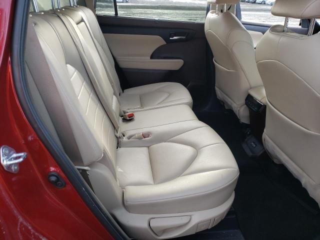 5TDHZRBH5LS011299 - 2020 TOYOTA HIGHLANDER XLE RED photo 11