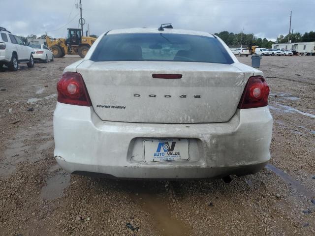 1C3CDZAB0DN592146 - 2013 DODGE AVENGER SE WHITE photo 6