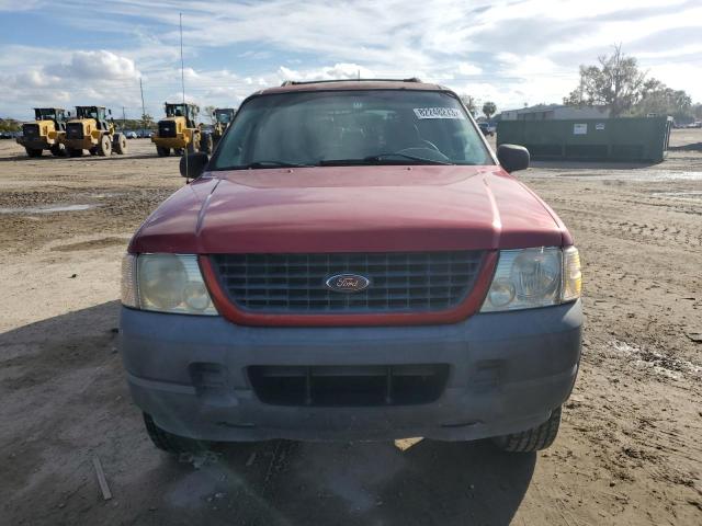 1FMZU62K73UB72323 - 2003 FORD EXPLORER XLS RED photo 5