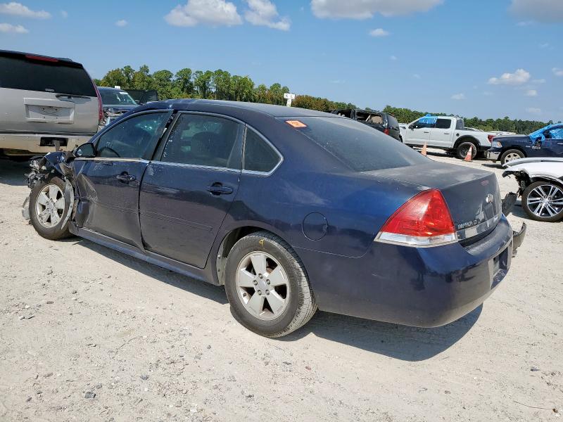 2G1WB5EK4A1193912 - 2010 CHEVROLET IMPALA LT BLUE photo 2