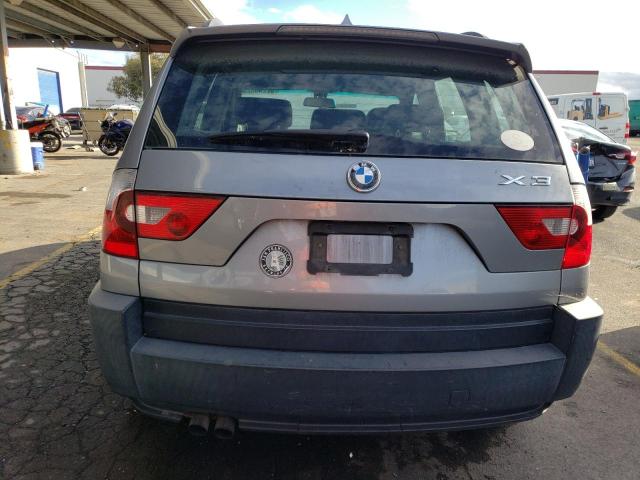 WBXPA73495WC47286 - 2005 BMW X3 2.5I SILVER photo 6