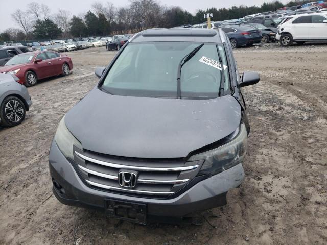 5J6RM3H72CL002022 - 2012 HONDA CR-V EXL GRAY photo 5