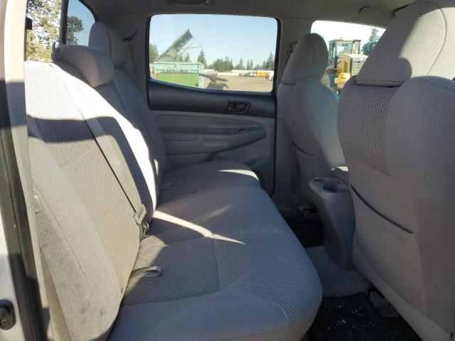 5TFLU4EN4BX001529 - 2011 TOYOTA TACOMA DOUBLE CAB SILVER photo 10