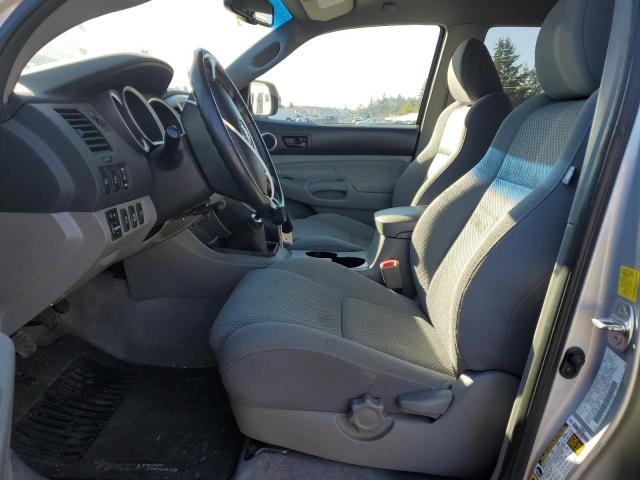 5TFLU4EN4BX001529 - 2011 TOYOTA TACOMA DOUBLE CAB SILVER photo 7