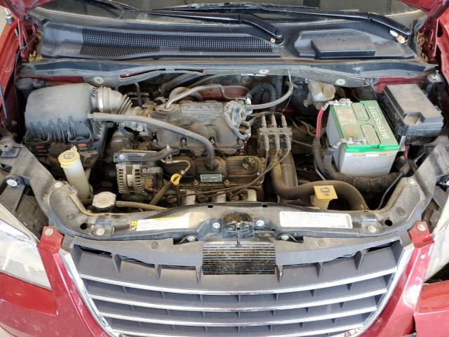 2A4RR5D16AR250566 - 2010 CHRYSLER TOWN & COU TOURING RED photo 12